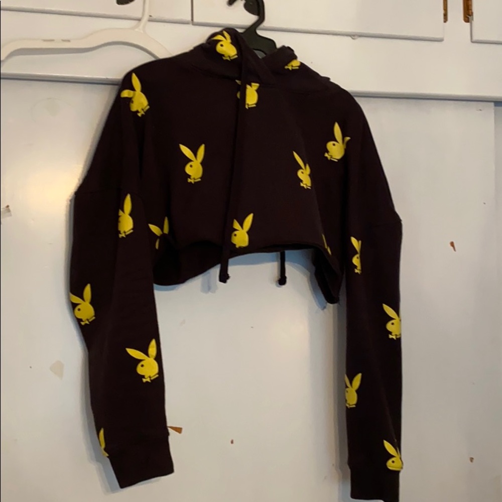 Cropped hoodie